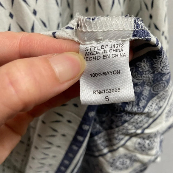 Entro duster  maxi swim cover up kimono Sz S - Picture 8 of 10